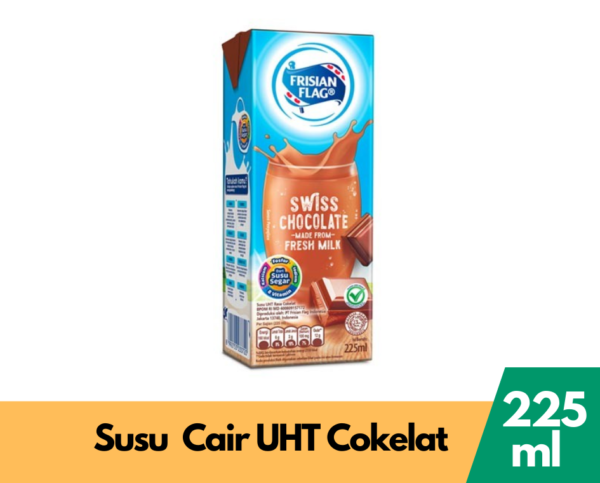 Frisian Flag Susu Cair Uht Cokelat 225Ml