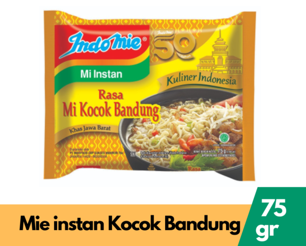 Indomie Mie Instant Khas Jabar Mi Kocok Bandung 75G
