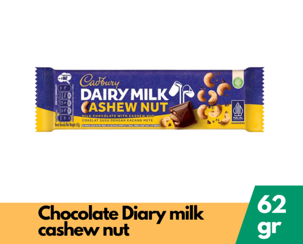 CADBURY CSHW NUT 62G