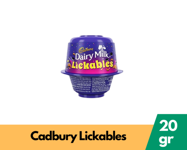 CADBURY LICKABLES 20