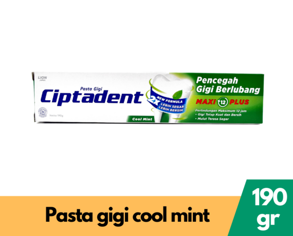 Ciptadent Pasta Gigi Cool Mint 190G