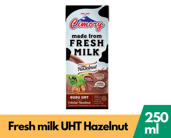Cimory Fresh Milk Uht Hazelnut 250Ml