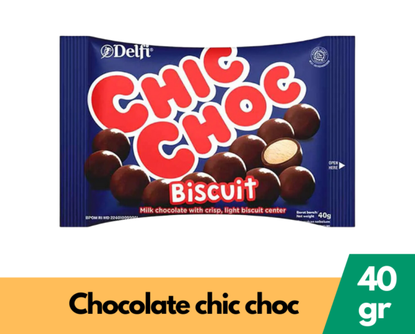 Delfi Chocolate Chic Choc 40G