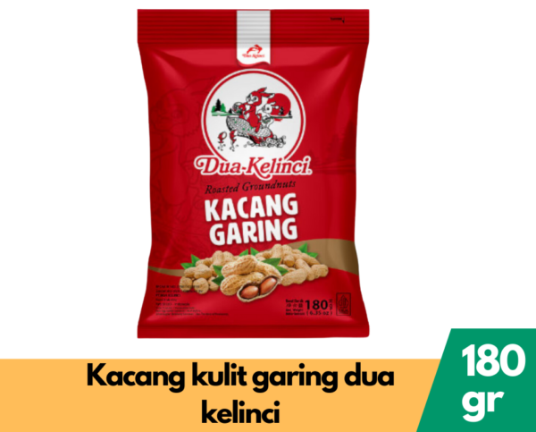 Dua Kelinci Kacang Garing 370G