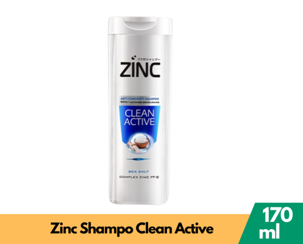 ZINC SHAMPO CLEAN ACTIVE 170ML